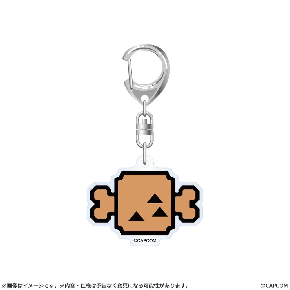 Monster Hunter Wilds Item icon Acrylic Keychain - 1 Unidade Aleatória
